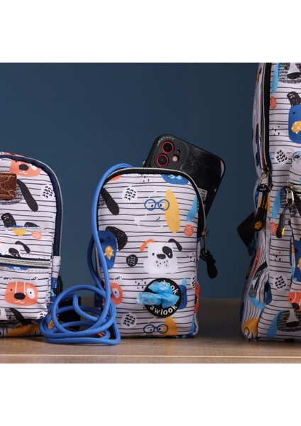 Köpek Gezdirme Kayışı, Cep Telefonu Çantası ve Kaka Poşetliği Seti modelleri