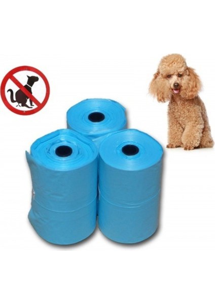 Pratik Köpek Kaka Poşeti Seti 3'lü, Temiz ve Kolay Kullanım Için Uygun