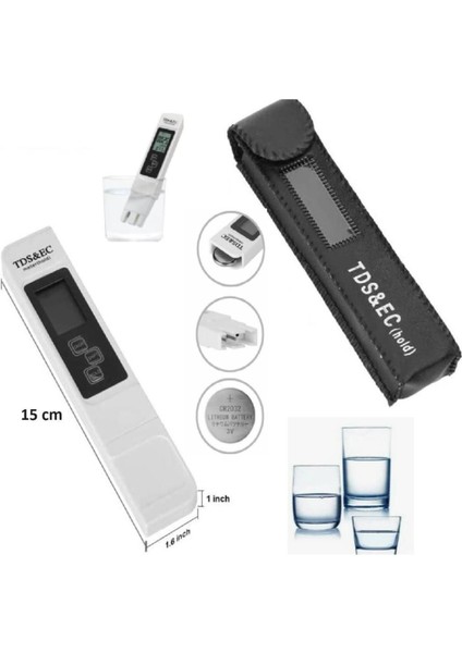 Yüksek Hassasiyetli Su Iletkenlik ve Sıcaklık Ölçüm Cihazı, Tarım ve Su Analizi Için indirimleri