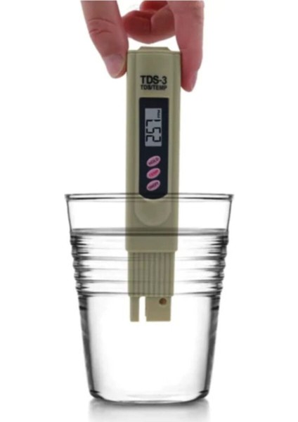 Su Kalite Ölçüm Cihazı, Tds Metre, Saflık ve Temizlik Kontrol Aracı