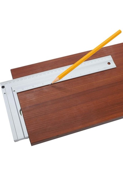 Alüminyum Marangoz Gönye 300MM, Dayanıklı ve Kullanışlı Ölçü Ölçüsü fırsatları