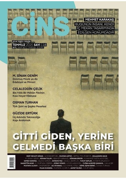 Cins Dergi 118.SAYI Temmuz 2025