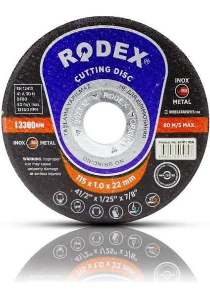 25 Parça Spiral Taşlama Disk Seti 115 mm Inox Metal Kesme ve Zımpara Aracı modelleri