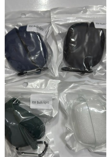 Xiaomi Redmi Buds 6 Pro Uyumlu Tam Koruma Silikon Kılıf fiyatları