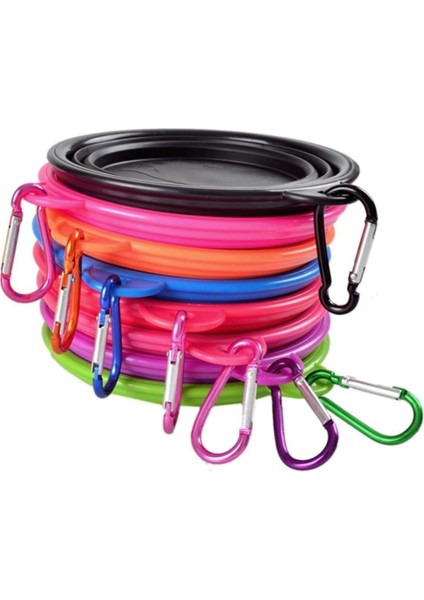 Pratik Katlanabilir Evcil Hayvan Mama ve Su Kabı, Taşıması Kolay, Kullanışlı Tasarım modelleri