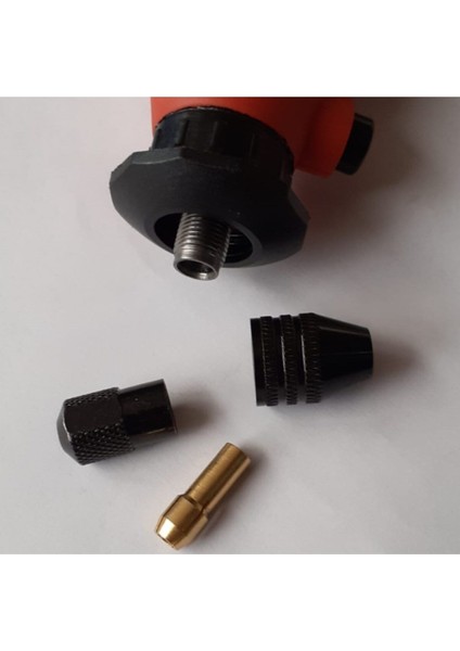Mini Taşlama ve Gravür Makinesi, Otomatik Mandrel, 3 Çeneli, Hafif ve Kullanışlı