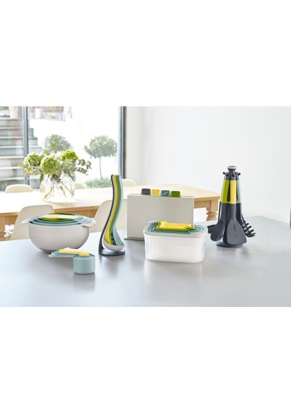 Beyaz 9'lu Karıştırma Kase Seti, Çok Amaçlı ve Dayanıklı Tasarım indirimleri