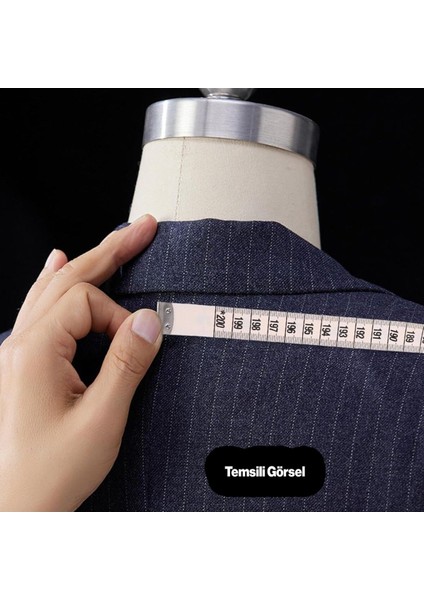 Yumuşak Şerit Terzi Metresi 1.5m Renkli Pvc Bel Ölçüm Bandı 1 Adet fırsatları