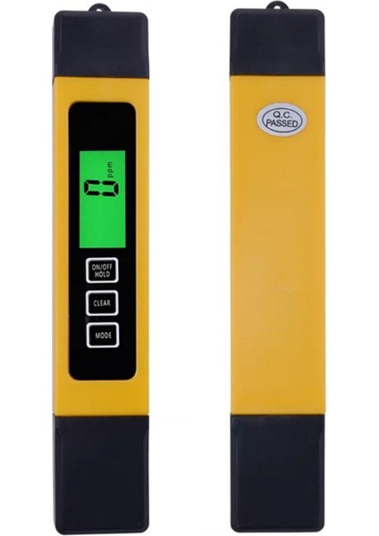 3'ü Birlikte Termometreli Tds Metre LED Işıklı Su Kalite ve Sertlik Ölçer fiyatları