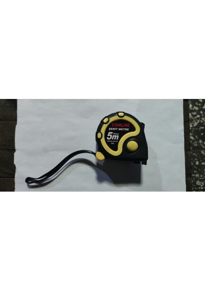 5 Metrelik Dayanıklı Çelik Şerit Metre, Hassas Ölçüm Aracı