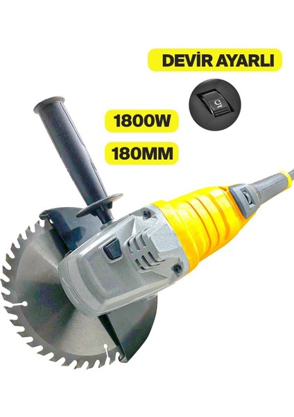 1800W Profesyonel Devir Ayarlı 180MM Büyük Boy Spiral Taşlama Makinesi fırsatları