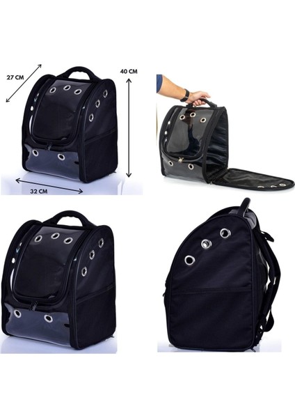 Kedi ve Köpek Taşıma Sırt Çantası, Şık ve Konforlu Seyahat Arkadaşı