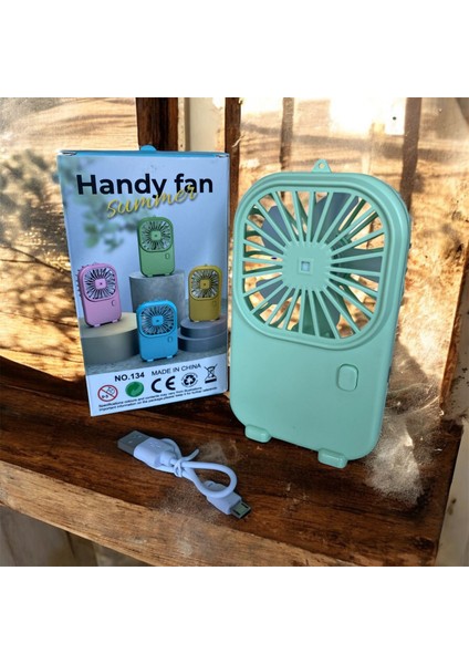 Mini Fan 3 Kademeli Işıklı