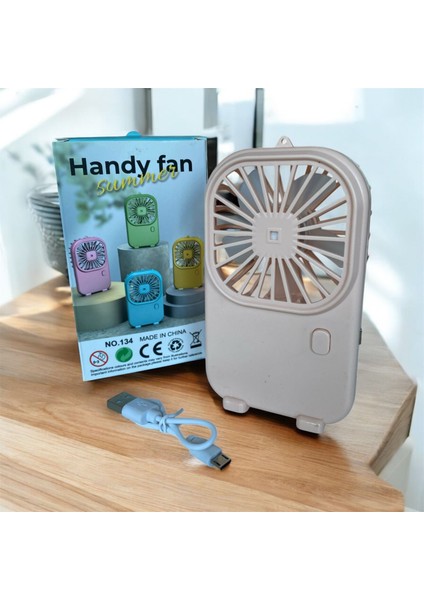 Mini Fan 3 Kademeli Işıklı