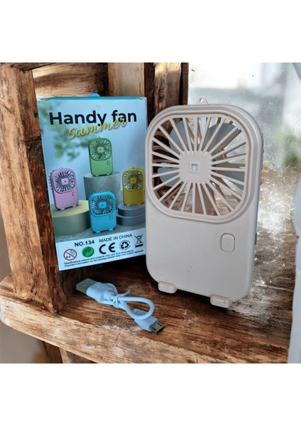 Mini Fan 3 Kademeli Işıklı