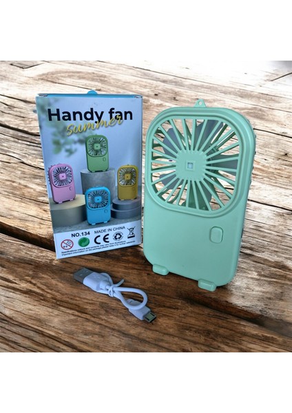 Mini Fan 3 Kademeli Işıklı