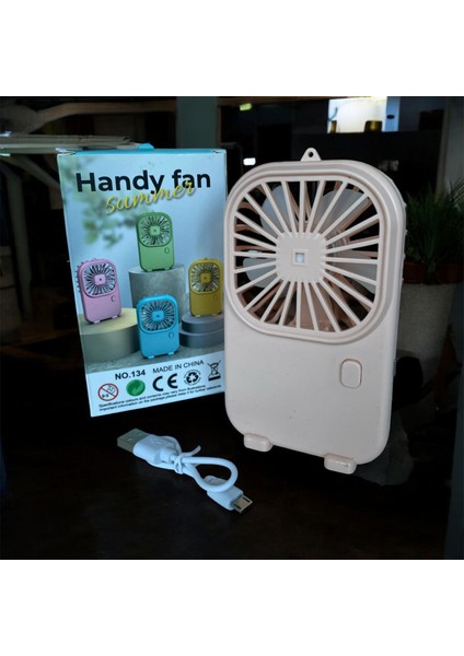 Mini Fan 3 Kademeli Işıklı