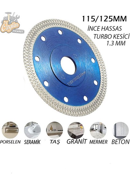 115 mm Kesme Diski, Mermer ve Granit Taşı Için Güçlü ve Dayanıklı Disk fiyatları