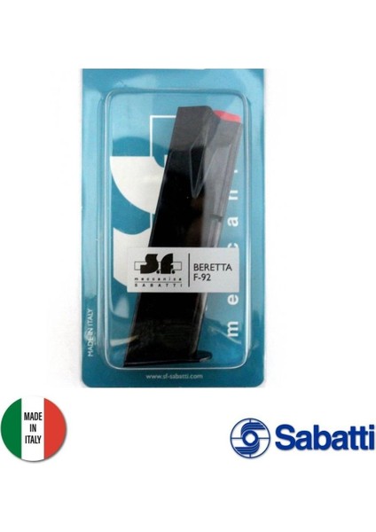 Sabattı Beretta F92 - Yavuz 16 15+1 Siyah Tabanca Şarjörü
