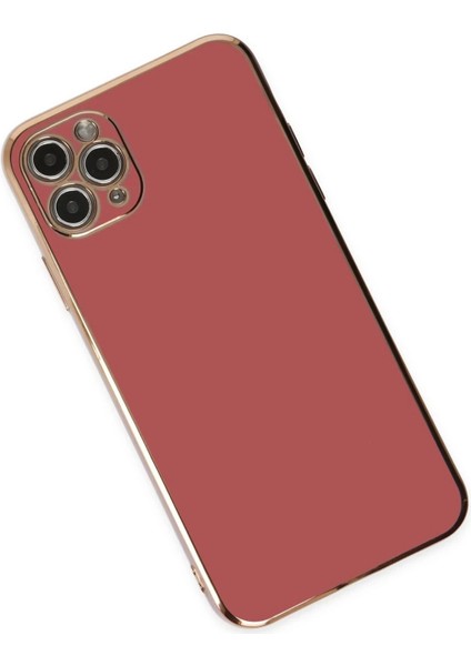 Newface iPhone 11 Pro Max Kılıf Volet Silikon - Kırmızı modelleri