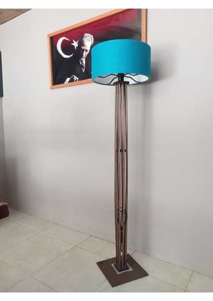 Şık Ahşap Köşe Lambası, Modern ve Sıcak Aydınlatma Seçeneği modelleri