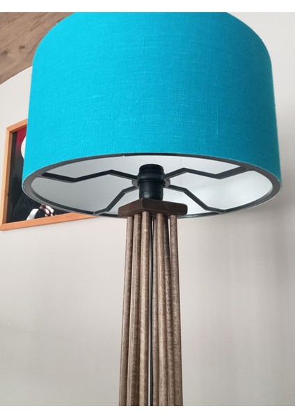 Şık Ahşap Köşe Lambası, Modern ve Sıcak Aydınlatma Seçeneği indirimleri