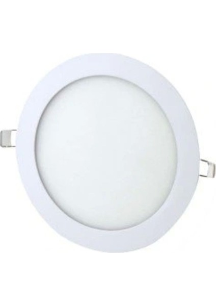 12W Yuvarlak Alt Sıva LED Panel Beyaz, Parlak ve Şık Aydınlatma Seçeneği