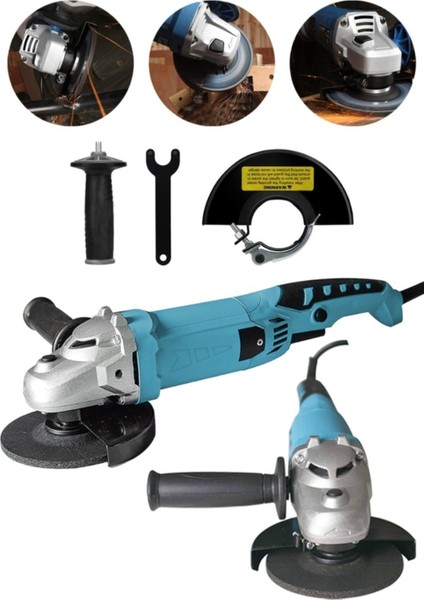 3000W Devir Ayarlı Çift Metal Dişli Taşlama Makinesi 125 mm fiyatları