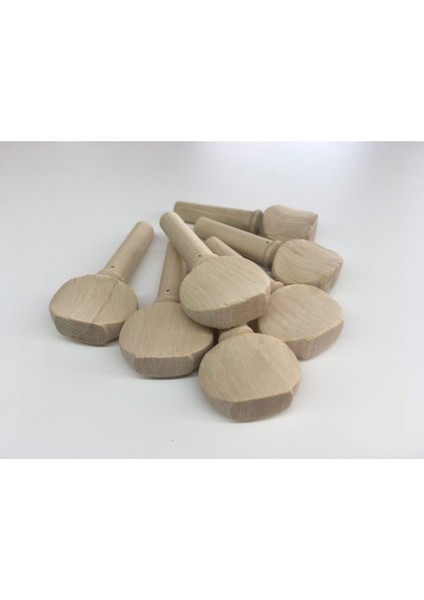 Gürgen Bağlama Saz Burgusu, 7 Adet, Kaliteli ve Doğal Malzeme Seçeneği