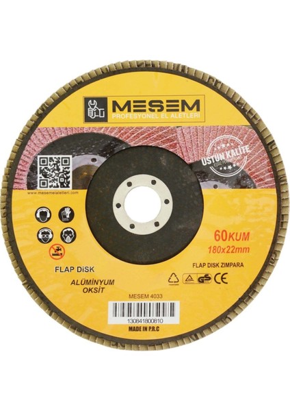 115X22X60 Kum Flap Disk Zımpara, Dayanıklı ve Verimli Kullanımlar Için Ideal Seçenek