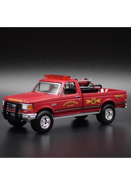 Greenlıght 1990 Ford F-250 Pıckup Truck Smokey Bear Serıes 31/64 Model Araba