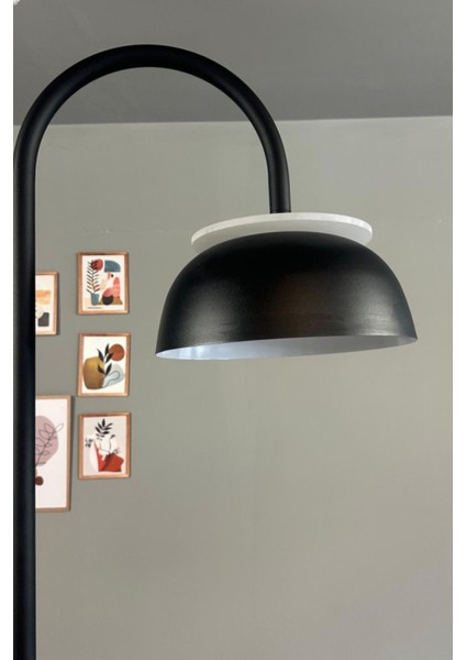 Modern Siyah Metal Zemin Lambası, Oturma ve Çalışma Alanları Için Şık Aydınlatma fırsatları