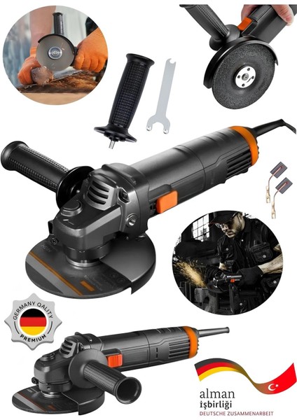 125MM Metal Taşlama Makinesi, Elektrikli, Hafif ve Güçlü Kesim Aracı