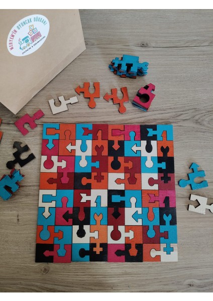 Doğal Ahşap Montessori Puzzle fırsatları