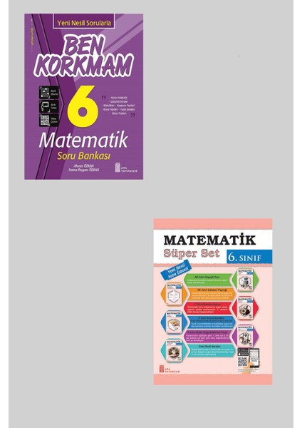 Ata 6.sınıf Yeni Nesil Sorularla Ben Korkmam Matematik + Süper Set