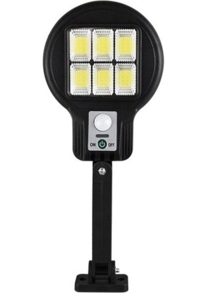 Enerjili Solar Sokak Lambası, Cob Led, Sensörlü, Siyah Renkli fiyatları