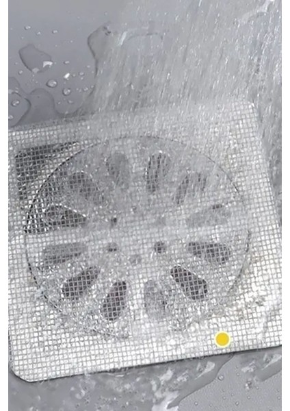 5'li Yapışkanlı Banyo Gider Koruyucu ve Saç Toplayıcı Set