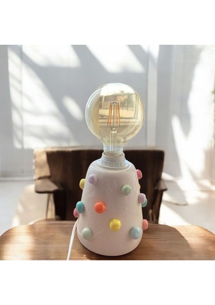 Çok Renkli El Yapımı Seramik Lambader, Şık ve Sıcak Atmosfer Yaratır fiyatları