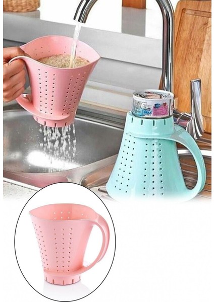 Pratik Kulplu Küçük Süzgeç, Pirinç ve Bakliyat Yıkama Için Ideal modelleri