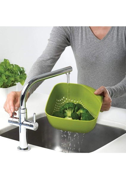 Yeşil Dikdörtgen Kevgir, Dayanıklı ve Pratik Mutfak Gereci fırsatları