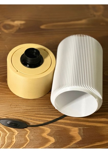 Şık Bej Modern Masa Aydınlatması, Evinize Zarif Bir Dokunuş Katar fiyatları