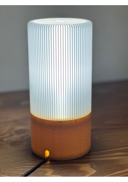 Şık Bej Modern Masa Aydınlatması, Evinize Zarif Bir Dokunuş Katar indirimleri