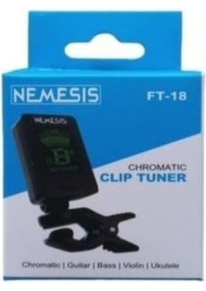 Klipsli Akort Cihazı Ft-18, Hassas Tuner, Müzik Aleti Akort Aracı fiyatları