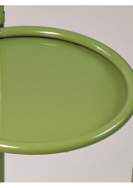 Yeşil ve Siyah Tepsili Mantar Lambader, Şık ve Modern Aydınlatma Seçeneği