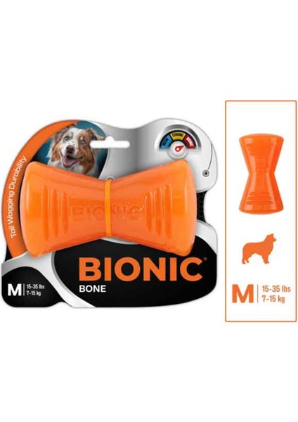 Sağlam Köpek Kemik 12 cm 15 Kg, Dayanıklı ve Eğlenceli Köpek Oyunu