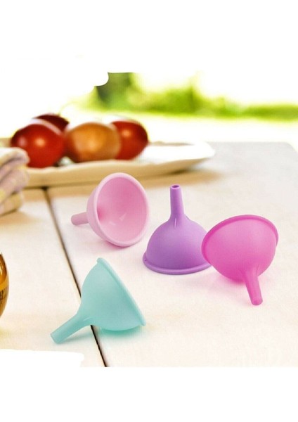 Mini Silikon Huni 7 Cm, Stoktaki Renkler Sevk Edilir.