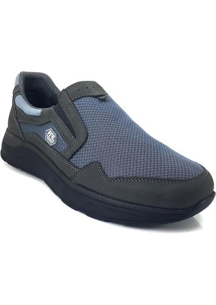 Hasbi 46005 Forelli Günlük Anatomik Erkek Ayakkabı-Füme