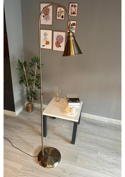 Eskitme Metal Lambader, Hareketli Başlık, Modern ve Şık Zemin Dekoru fiyatları