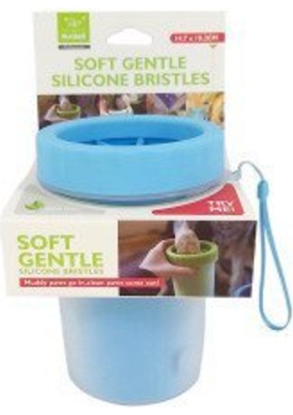 Büyük 15 cm Köpek Ayak Temizleme Aparatı, Pratik ve Hijyenik Kullanım Sağlar