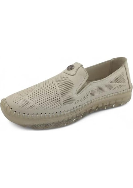 8007-4 Günlük Ortopedik Kadın Ayakkabı-Ekru modelleri